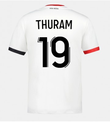 OGC Nice Khephren Thuram #19 Segunda Equipación 2023-24 Manga Corta